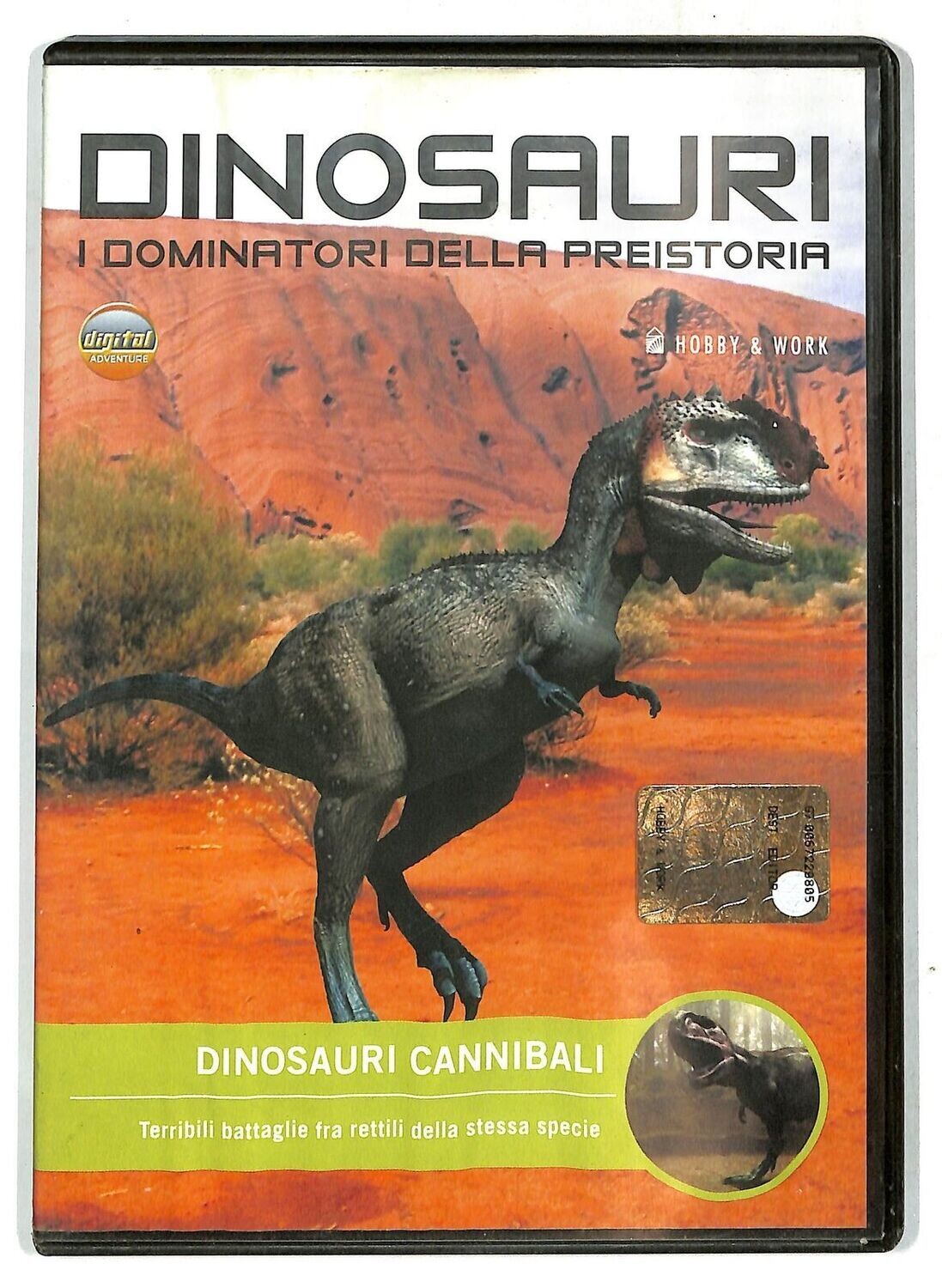 TeknoFilm - DVD – DINOSAURI - I dominatori della preistoria - DINOSAURI CANNIBALI (2012) - HOBBY & WORK