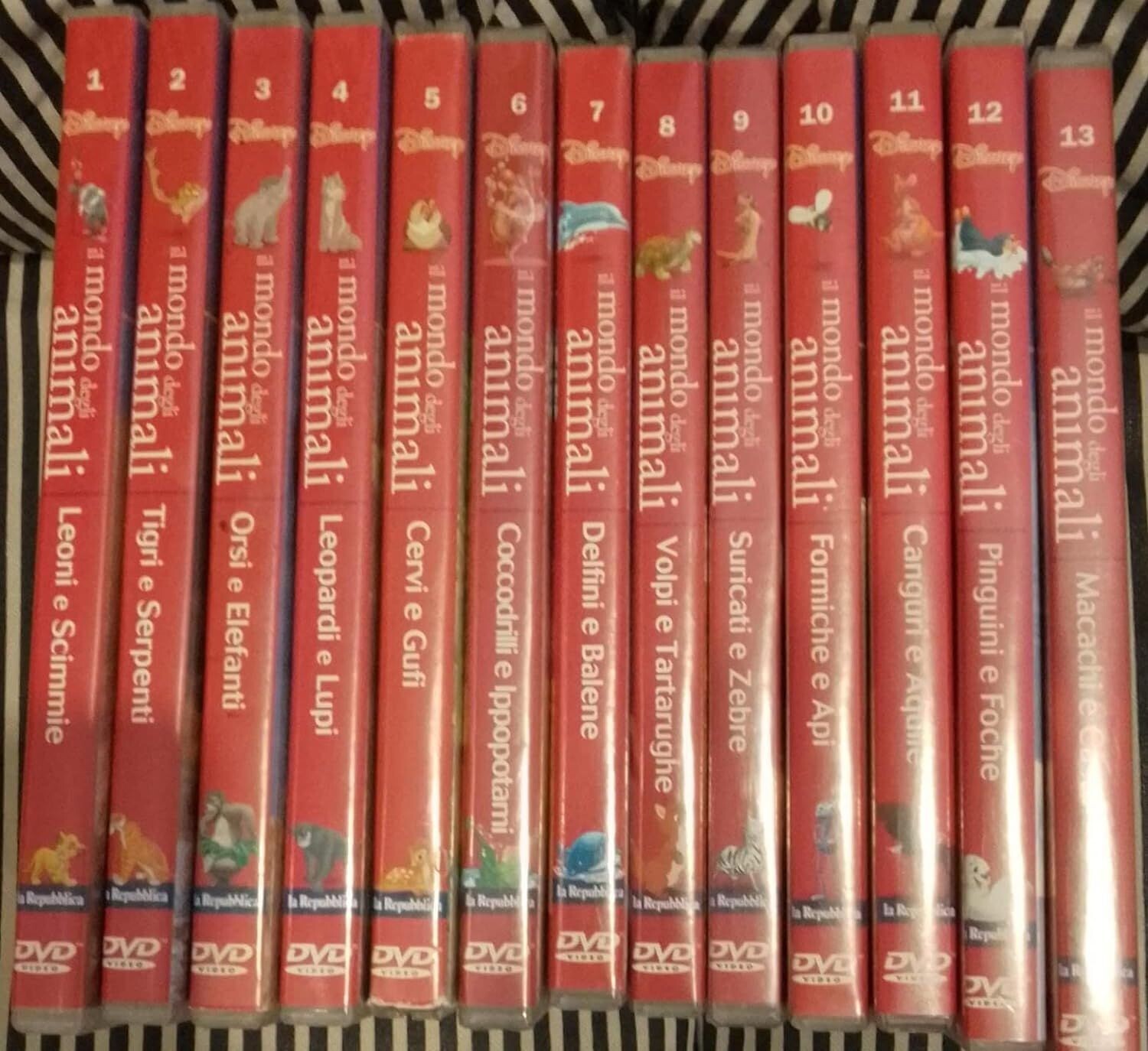 TeknoFilm - 13 DVD (Opera completa) – WALT DISNEY: IL MONDO DEGLI ANIMALI (2010) - REPUBBLICA/L'ESPRESSO