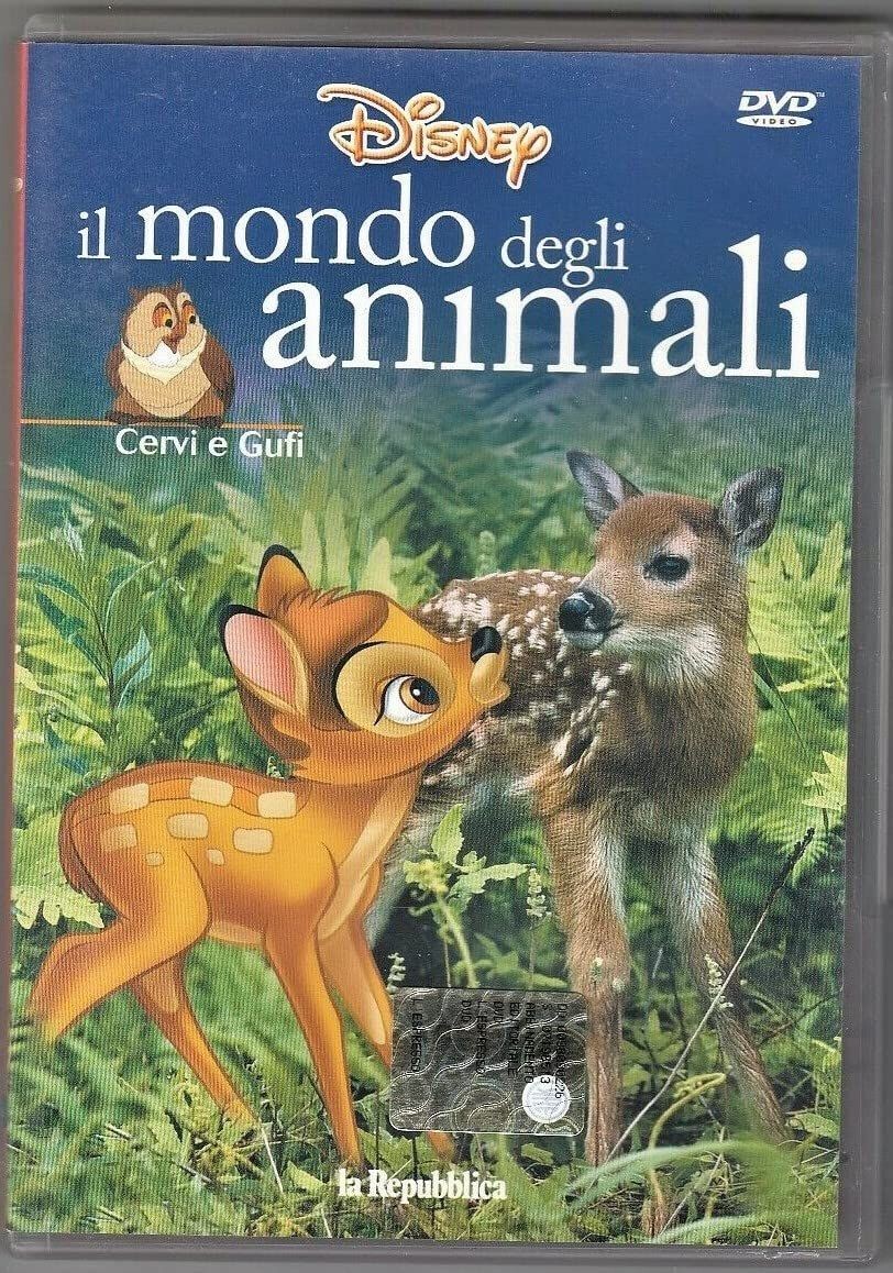 TeknoFilm - DVD – WALT DISNEY: IL MONDO DEGLI ANIMALI Vol. 05 - CERVI E GUFI (2010) - REPUBBLICA/L'ESPRESSO