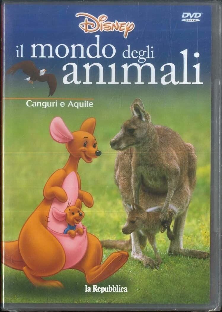 TeknoFilm - DVD – WALT DISNEY: IL MONDO DEGLI ANIMALI Vol. 11 - CANGURI E AQUILE  (2010) - REPUBBLICA/L'ESPRESSO
