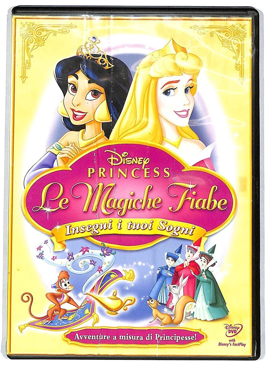 TeknoFilm - DVD – DISNEY PRINCESS: LE MAGICHE FIABE - INSEGUI I TUOI SOGNI di David Block (2007) - WALT DISNEY