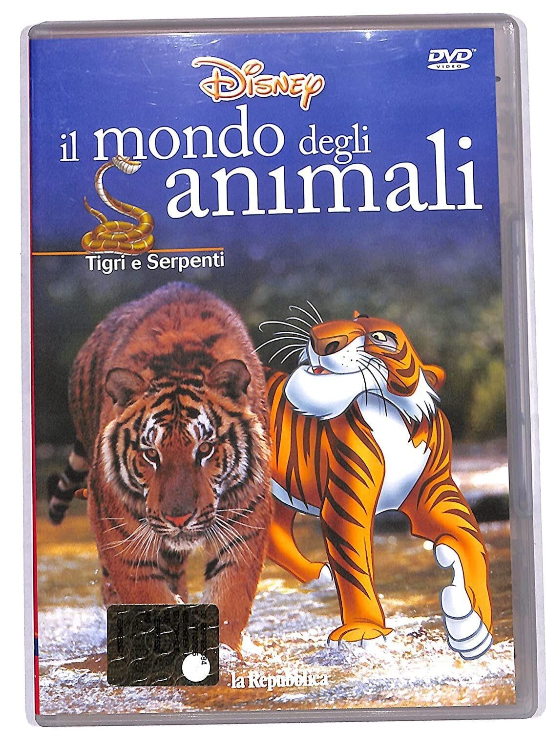 TeknoFilm - DVD – WALT DISNEY: IL MONDO DEGLI ANIMALI Vol. 02 - TIGRI E SERPENTI (2010) - REPUBBLICA/L'ESPRESSO