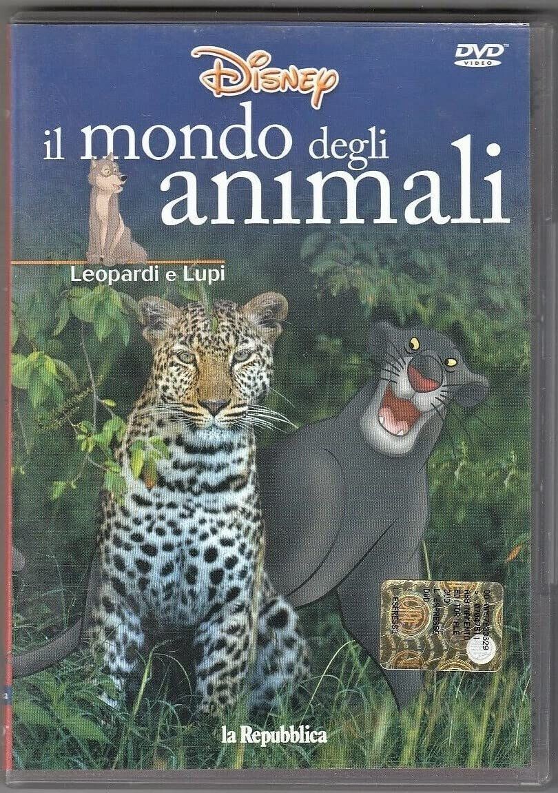 TeknoFilm - DVD – WALT DISNEY: IL MONDO DEGLI ANIMALI Vol. 04 - LEOPARDI E LUPI (2010) - REPUBBLICA/L'ESPRESSO
