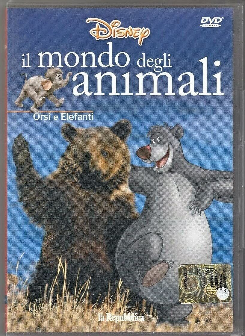 TeknoFilm - DVD – WALT DISNEY: IL MONDO DEGLI ANIMALI Vol. 03 - ORSI E ELEFANTI (2010) - REPUBBLICA/L'ESPRESSO