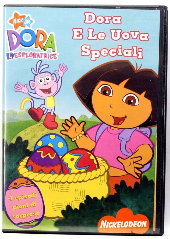 TeknoFilm - DVD - DORA L'ESPLORATRICE - DORA E LE UOVA SPECIALI (4 Episodi) di Katie McWane, Allan Jacobsen (2007) - PARAMOUNT