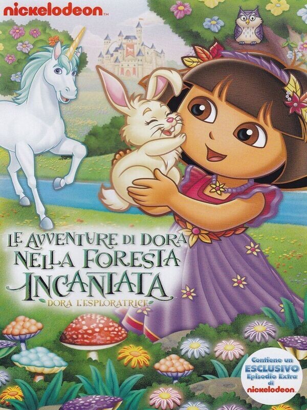 TeknoFilm - DVD - DORA L'ESPLORATRICE - LE AVVENTURE DI DORA NELLA FORESTA INCANTATA (4 Episodi) di Katie McWane, Allan Jacobsen (2007) - PARAMOUNT TeknoFilm - DVD - DORA L'ESPLORATRICE - LE AVVENTURE DI DORA NELLA FORESTA INCANTATA (4 Episodi) di Katie McWane, Allan Jacobsen (2007) - PARAMOUNT