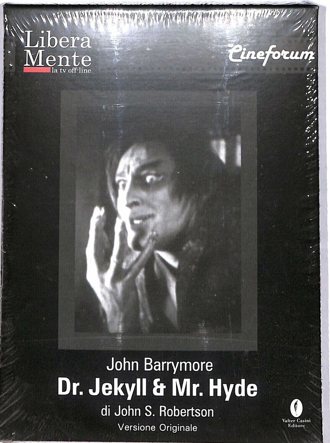 TeknoFilm - DVD - DR. JEKYLL AND MR. HYDE di John Stuart Robertson (1920) - VALTER CASINI EDITORE