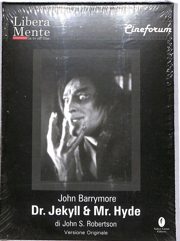 TeknoFilm - DVD - DR. JEKYLL AND MR. HYDE di John Stuart Robertson (1920) - VALTER CASINI EDITORE