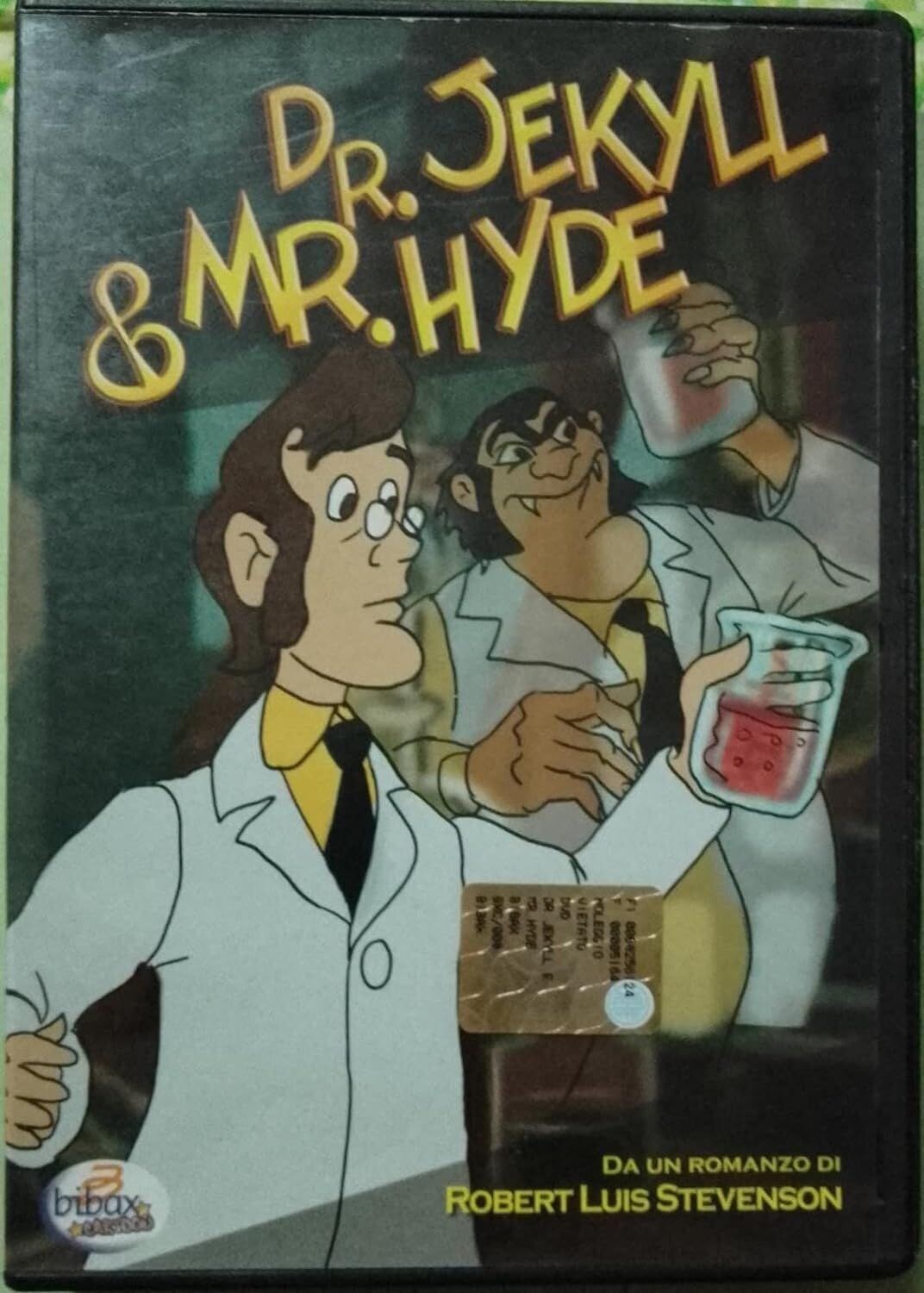 TeknoFilm - DVD - DR. JEKYLL & MR. HYDE (Cartone animato tratto dal romanzo di G. Stevenson) - BIBAX