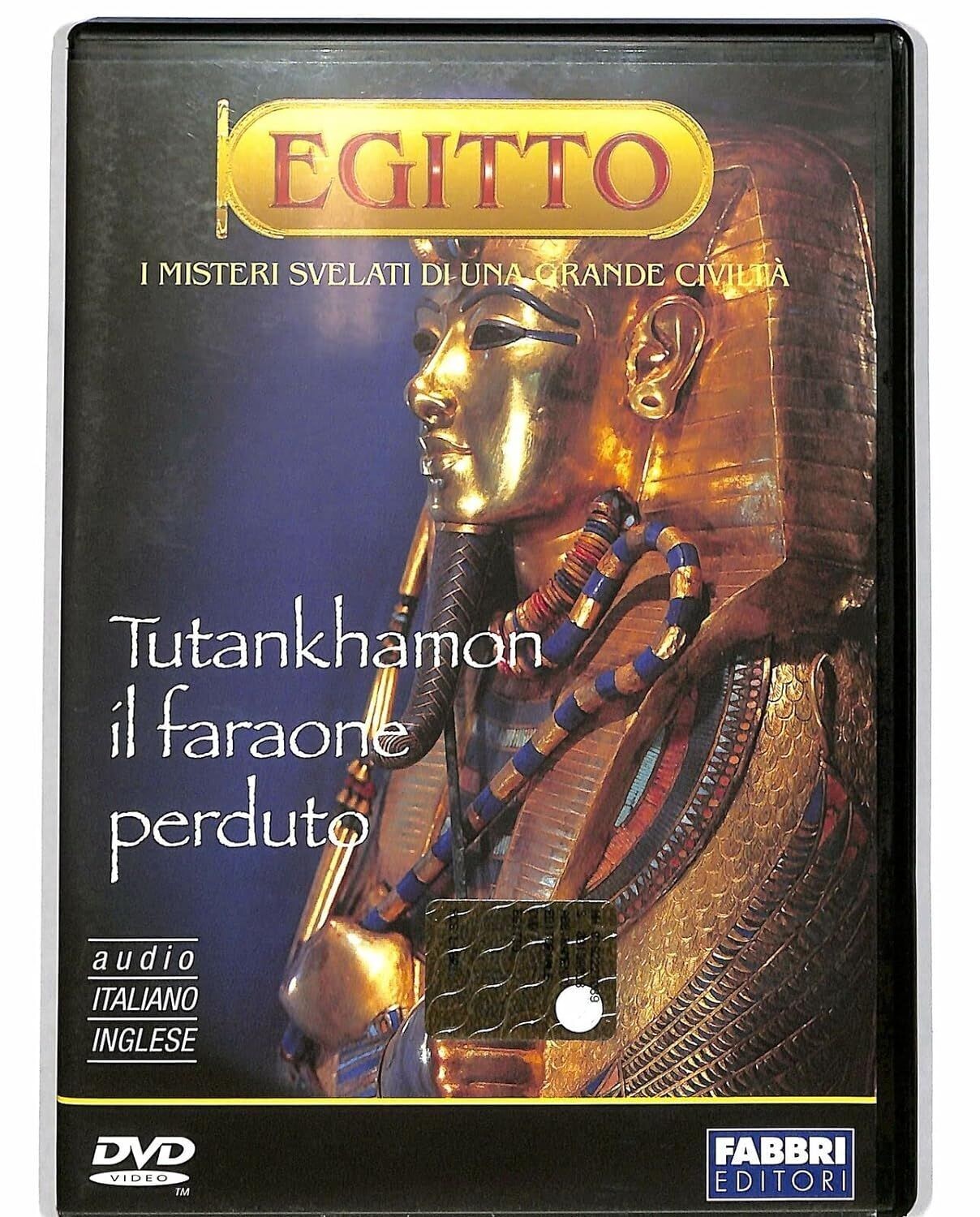 TeknoFilm - DVD – Egitto - I misteri svelati di una grande civiltà - TUTANKHAMON IL FARAONE PERDUTO (2004) - FABBRI EDITORI