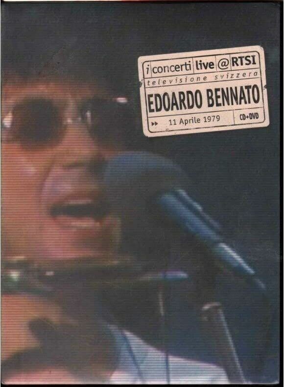 TeknoFilm -  DVD + CD – EDOARDO BENNATO - LIVE RTSI (1979) - EDIZIONI MASTER