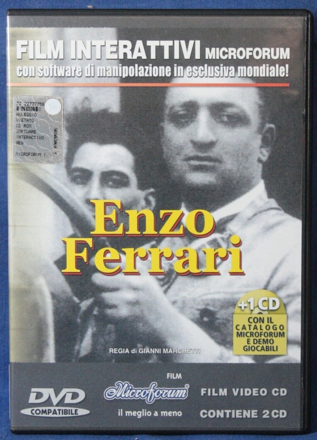 TeknoFilm - 2 CD (Film interattivi) – ENZO FERRARI (2001) - MICROFORUM