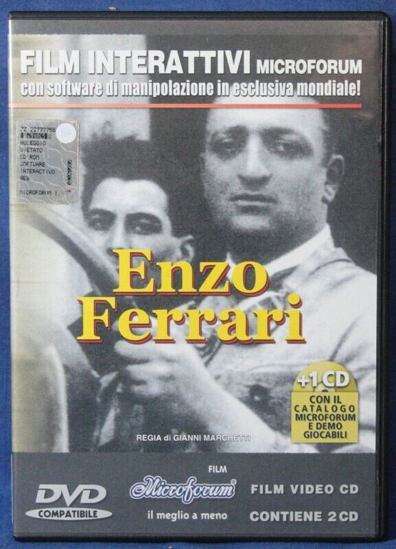 TeknoFilm - 2 CD (Film interattivi) – ENZO FERRARI (2001) - MICROFORUM