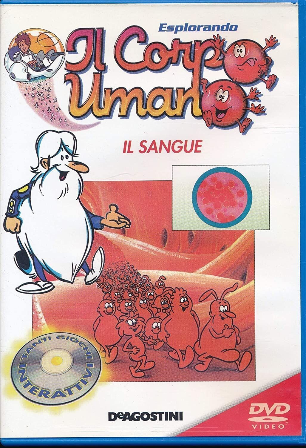 TeknoFilm - DVD – ESPLORANDO IL CORPO UMANO Vol. 16 - IL SANGUE OSSEO (1989) - DE AGOSTINI