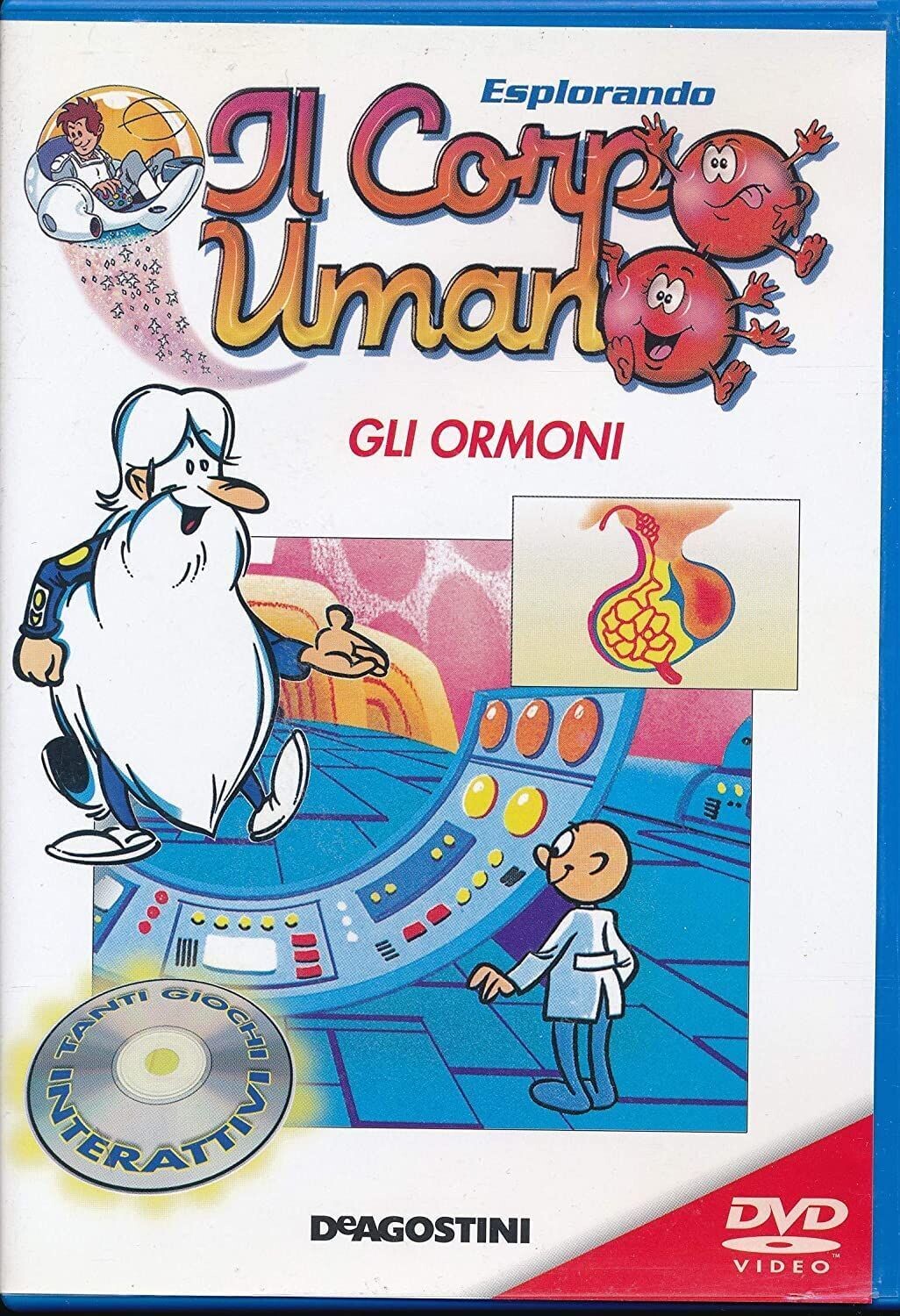 TeknoFilm – DVD – ESPLORANDO IL CORPO UMANO Vol. 20 - GLI ORMONI (1989) - DE AGOSTINI