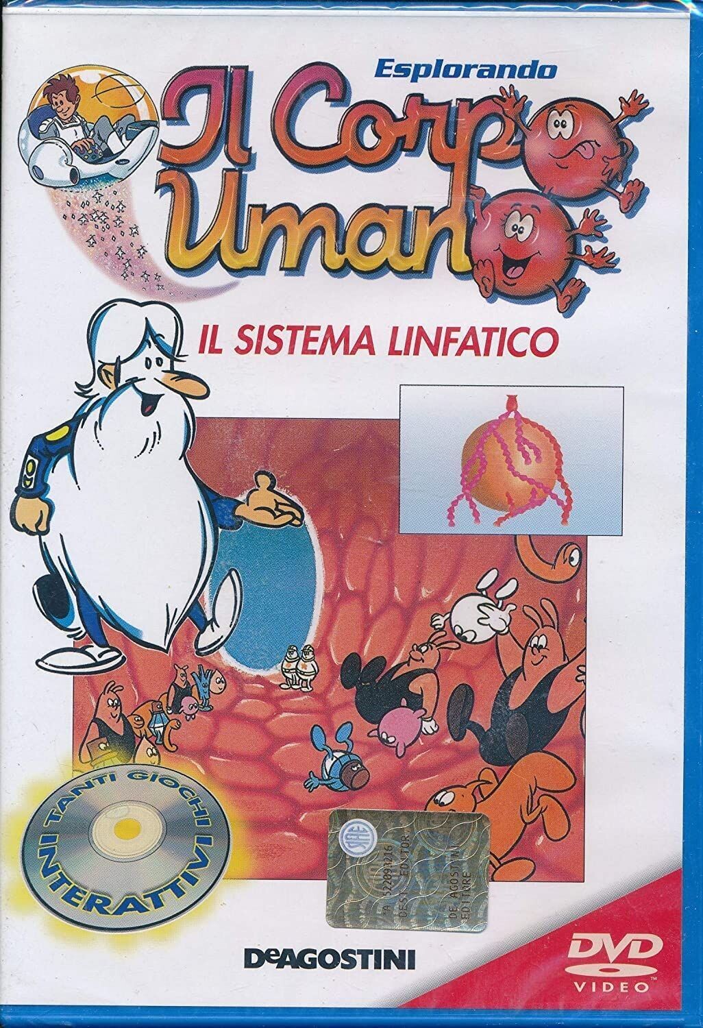 TeknoFilm - DVD – ESPLORANDO IL CORPO UMANO Vol. 15 - IL MIDOLLO OSSEO (1989) - DE AGOSTINI