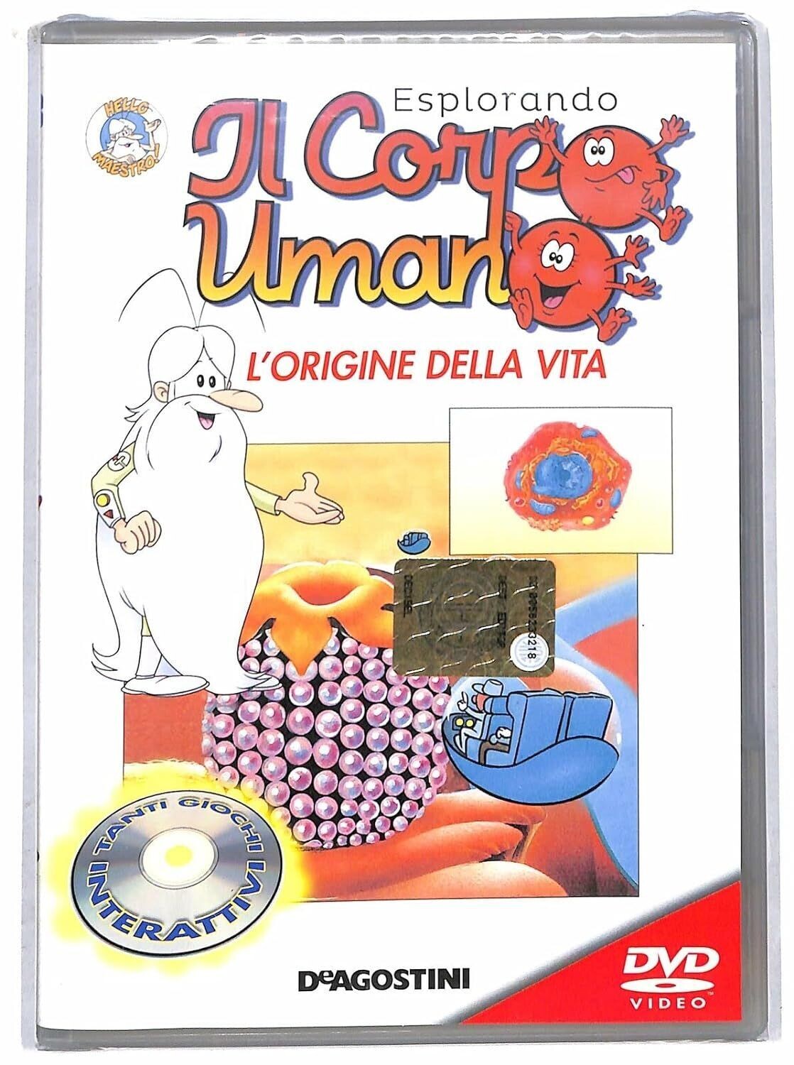 TeknoFilm – DVD – ESPLORANDO IL CORPO UMANO Vol. 23 - L'ORIGINE DELLA VITA (1989) - DE AGOSTINI