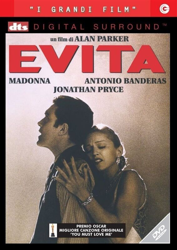 TeknoFilm - DVD (Lingua Inglese - Sub.ITA) – EVITA di Alan Parker (1996) - CECCHI GORI HOME VIDEO
