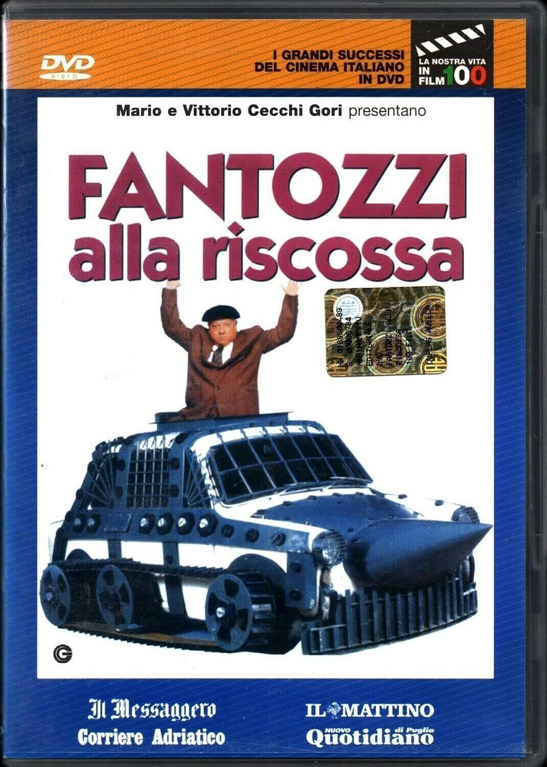 TeknoFilm - DVD – FANTOZZI ALLA RISCOSSA di Neri Parenti (1990) - IL MESSAGGERO