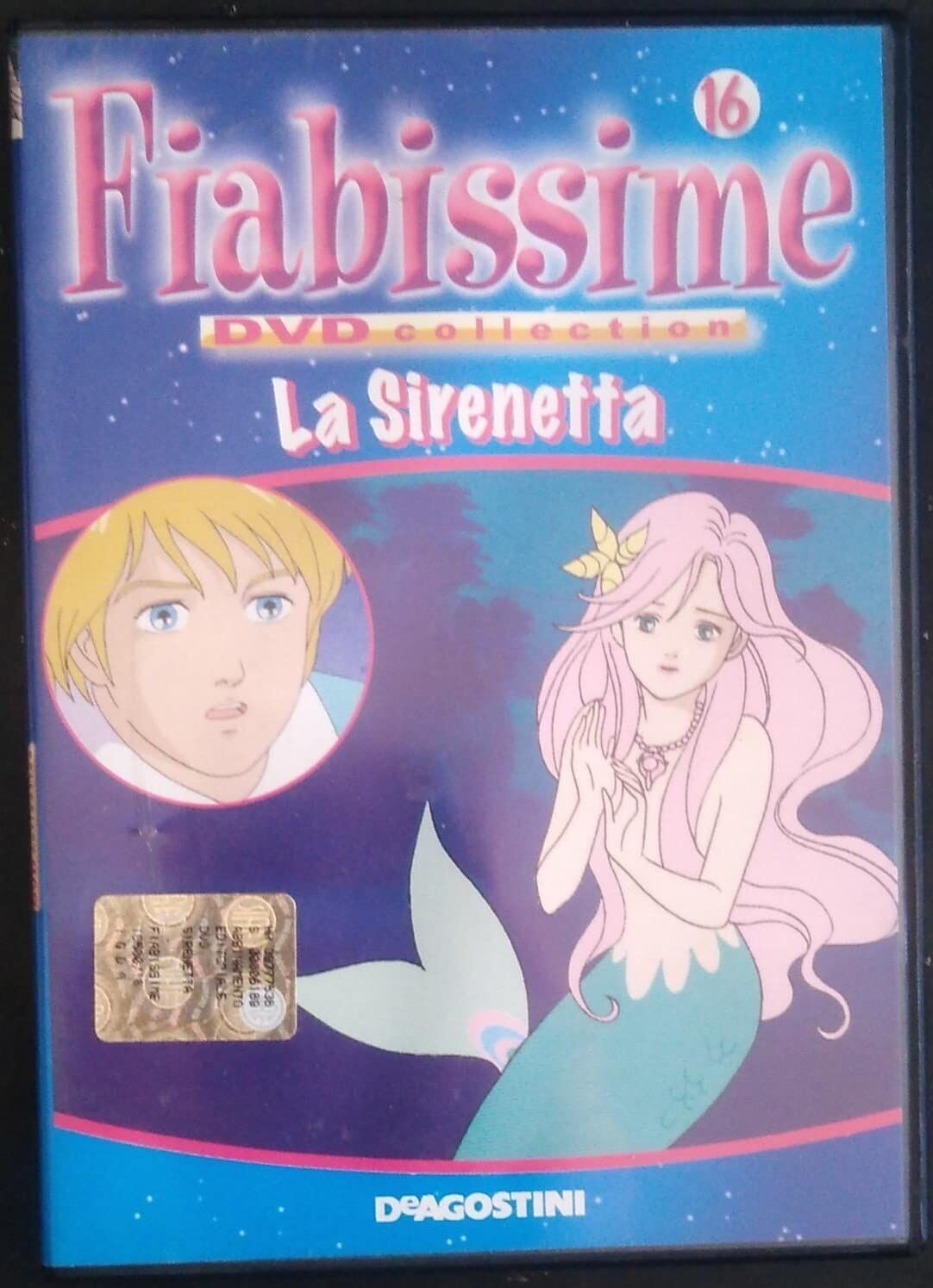 TeknoFilm - DVD – FIABISSIME Vol. 16 - LA SIRENETTA (1995) - DE AGOSTINI
