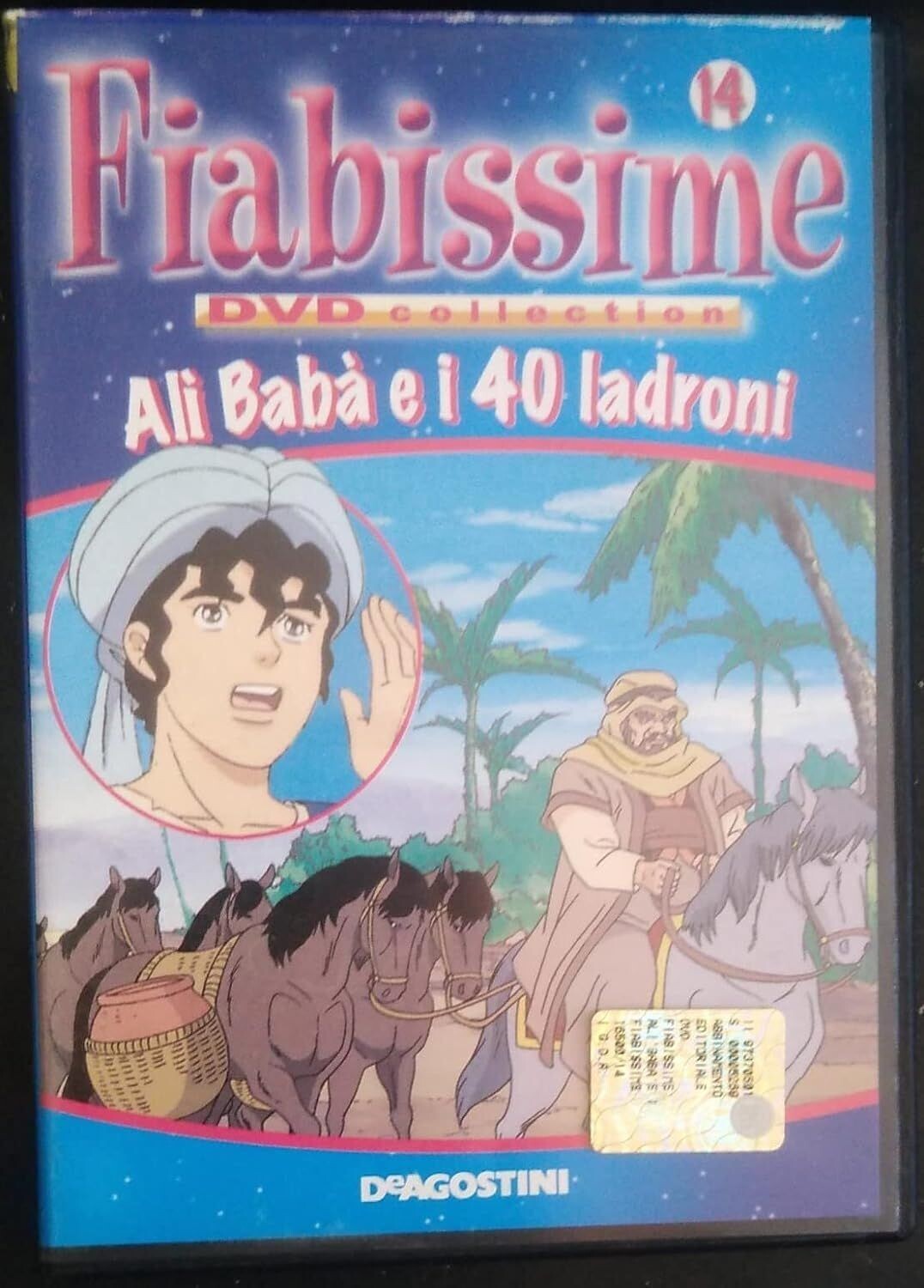 TeknoFilm - DVD – FIABISSIME Vol. 14 - ALI' BABA' E I 40 LADRONI (1995) - DE AGOSTINI