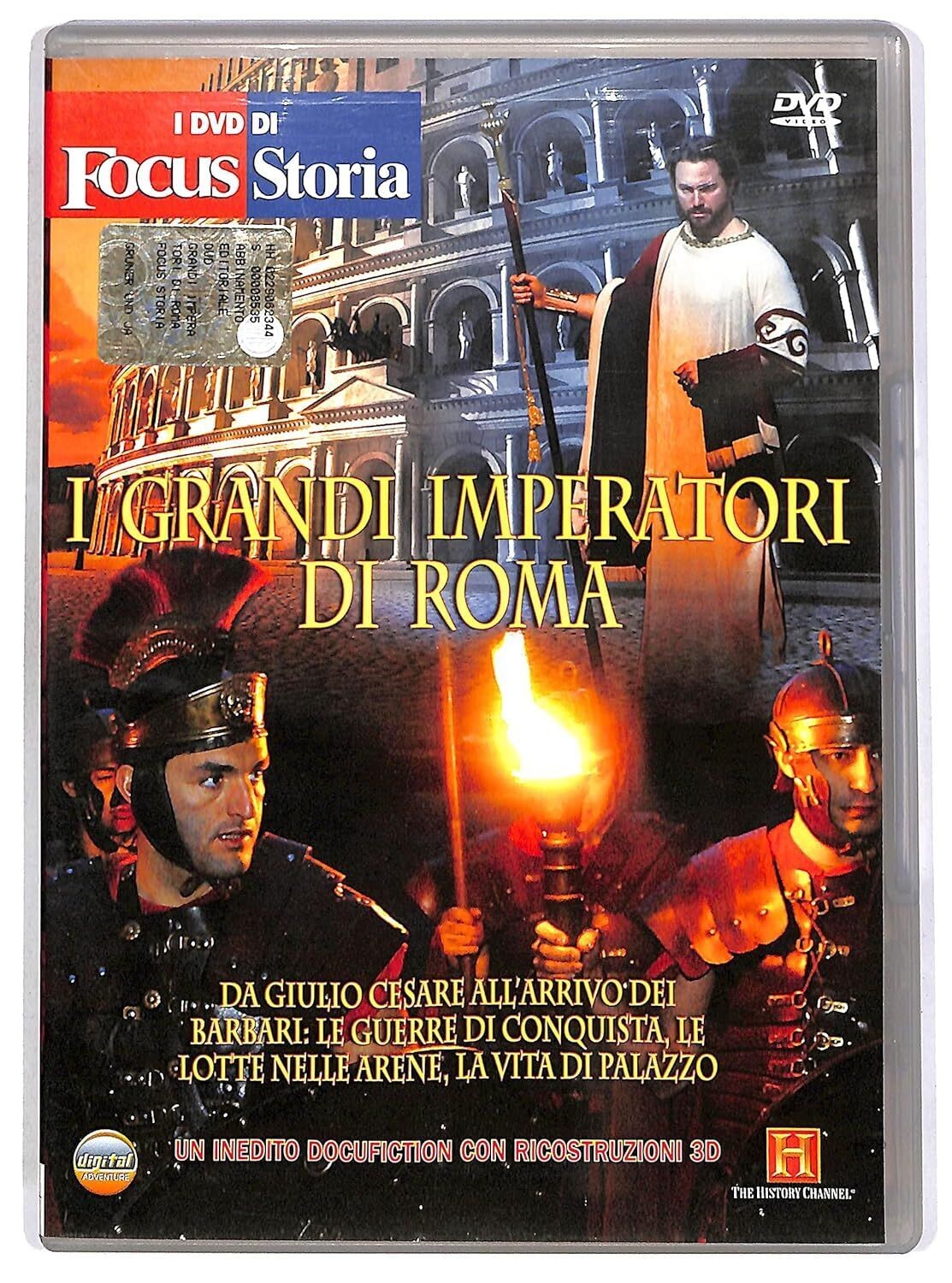 TeknoFilm - DVD - FOCUS STORIA - I GRANDI IMPERATORI DI ROMA (2006) - G+J/MONDADORI