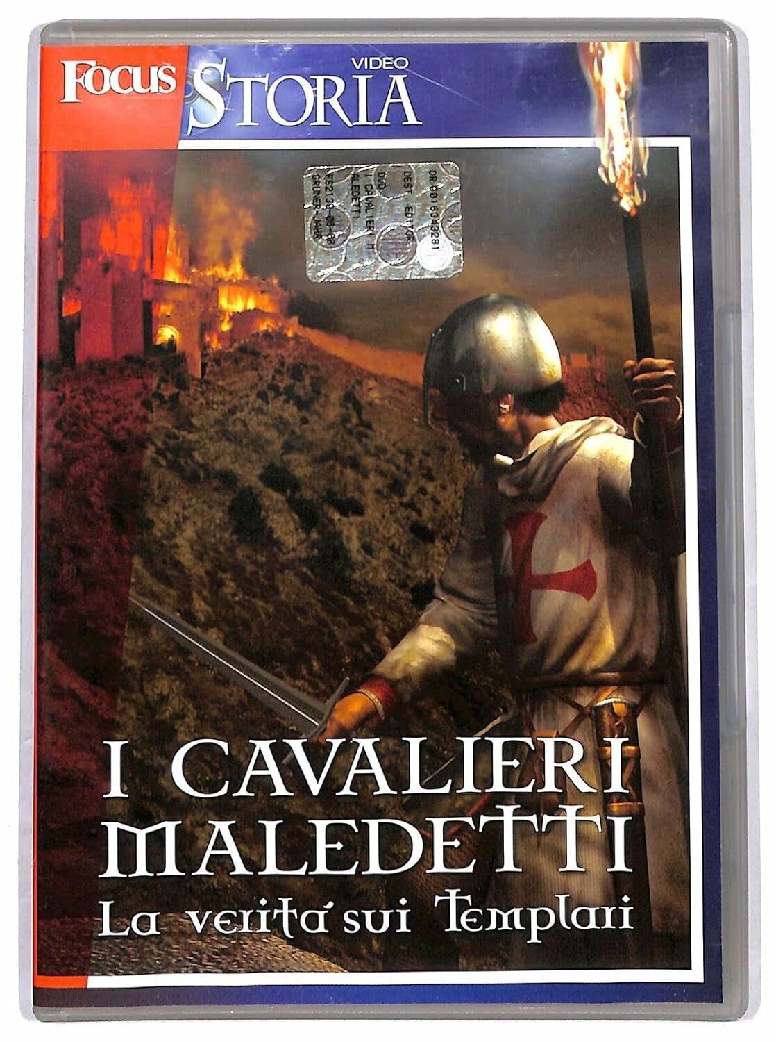 TeknoFilm - DVD – Focus Storia: I CAVALIERI MALEDETTI - LA VERITA' SUI TEMPLARI di Jens-Peter Behrend (2000) - G+J/MONDADORI