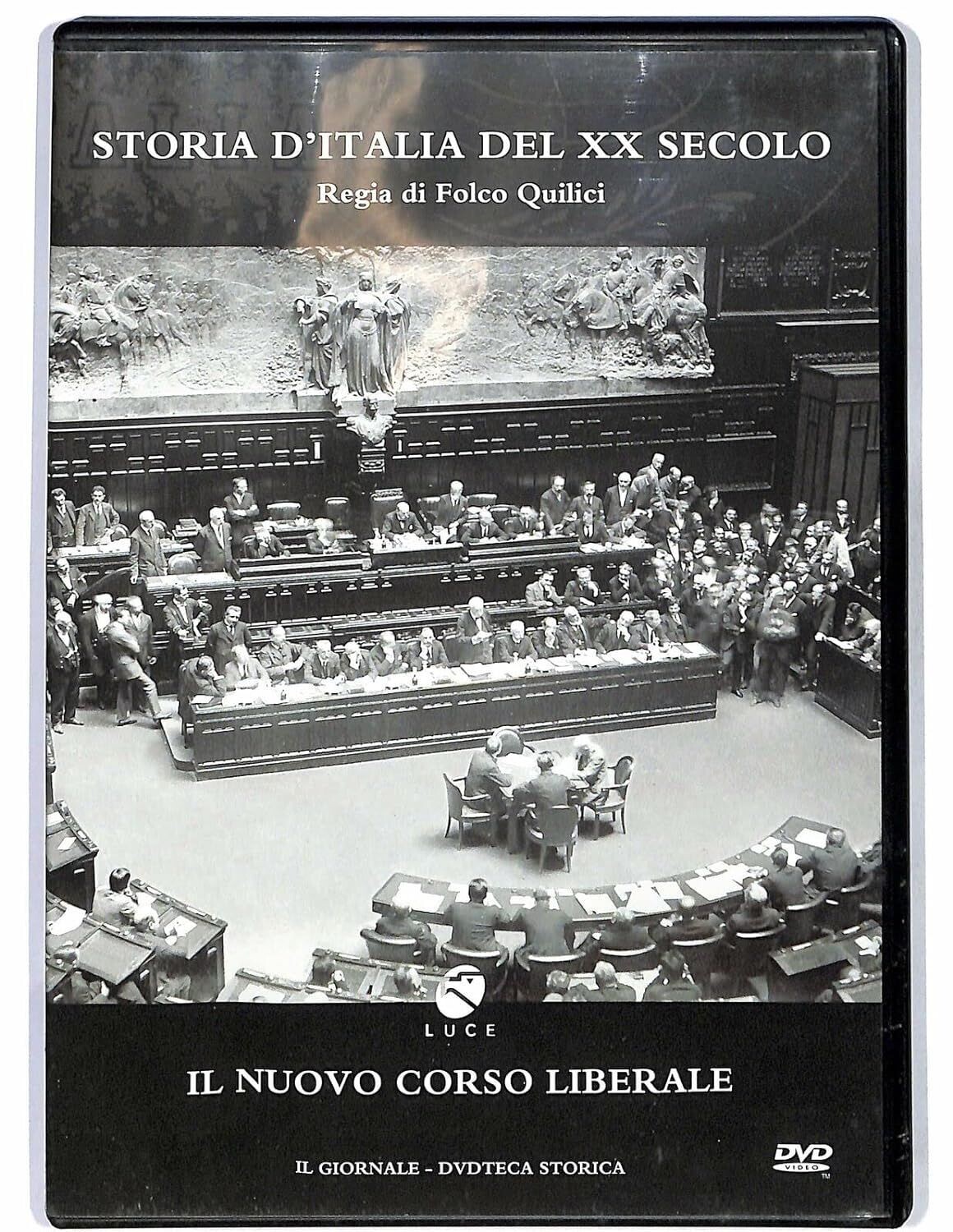 TeknoFilm - DVD - DVDTECA STORICA Vol. 04 - STORIA D'ITALIA DEL XX SECOLO - IL NUOVO CORSO LIBERALE di Folco Quilici - IL GIORNALE