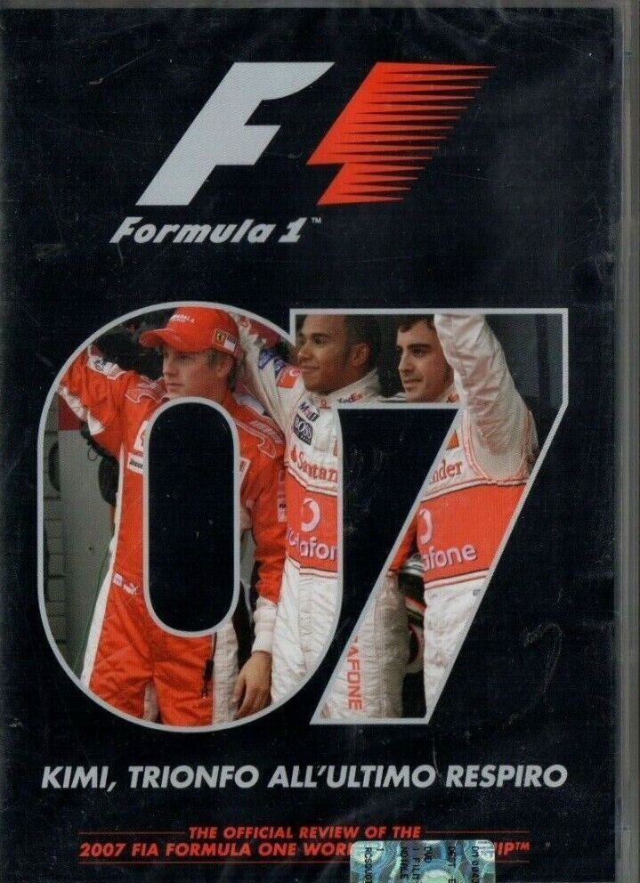 TeknoFilm - 2 DVD – FORMULA 1 2007 - KIMI TRIONFO ALL'ULTIMO RESPIRO (2008) - GAZZETTA DELLO SPORT