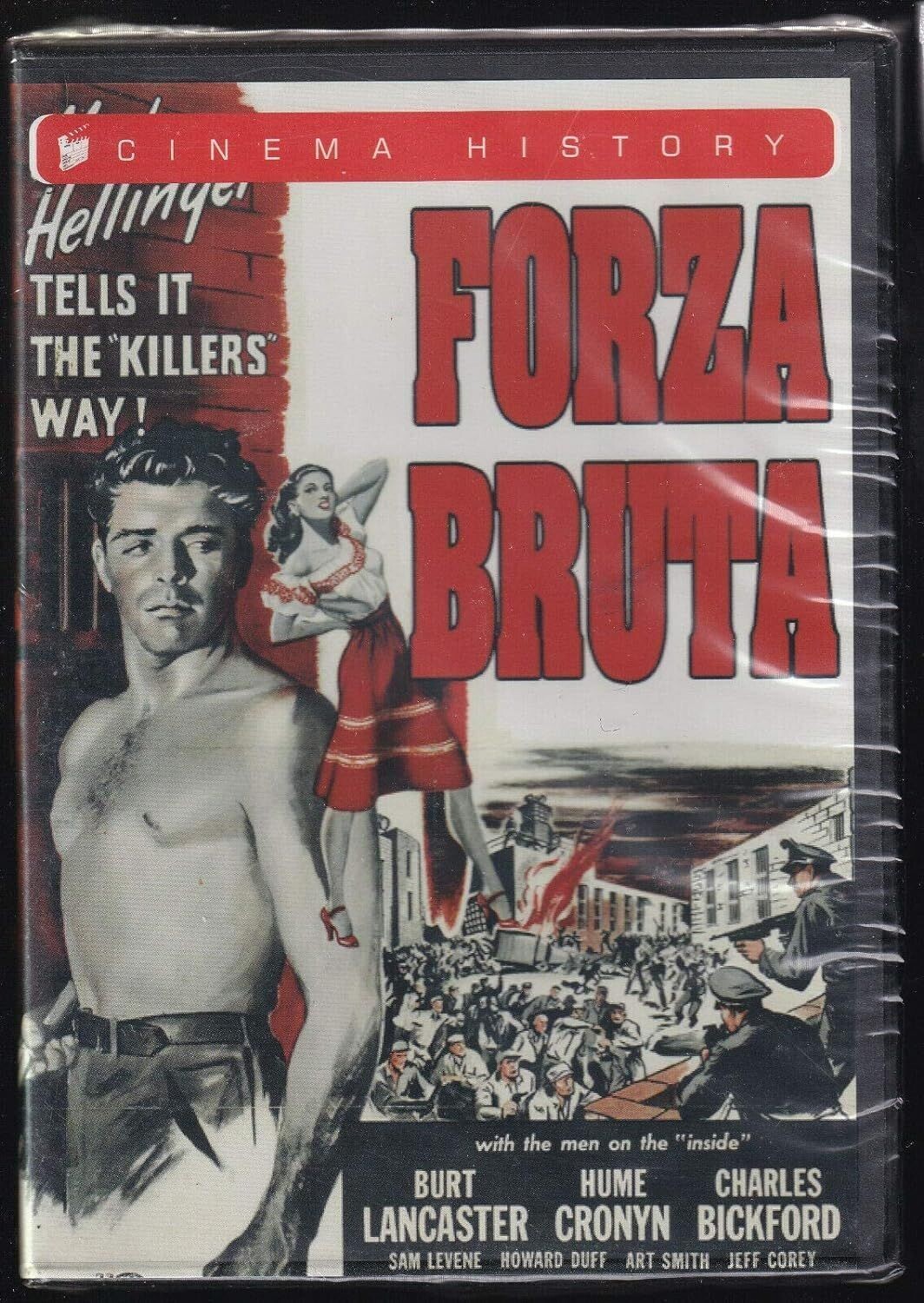 TeknoFilm - DVD – FORZA BRUTA di Jules Dassin (1947) - ERMITAGE