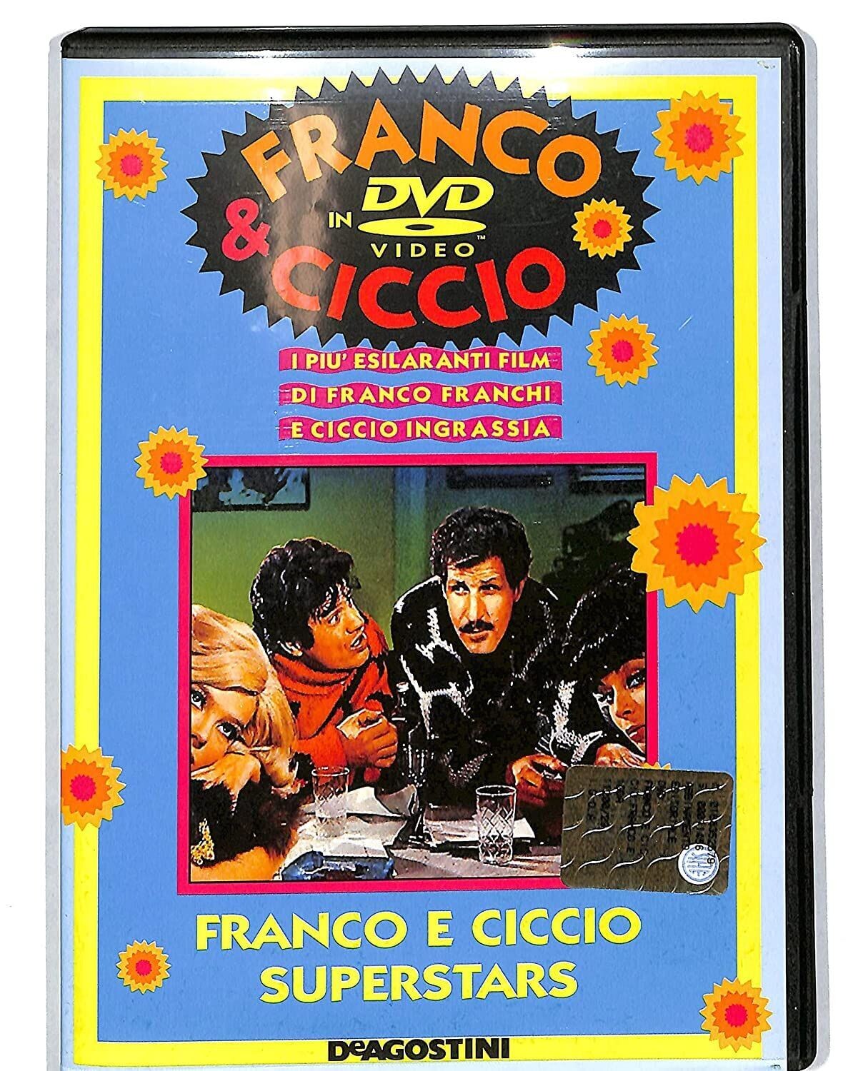 TeknoFilm - DVD – FRANCO E CICCIO SUPERSTARS di Giorgio Geo Agliani (1974) - DE AGOSTINI