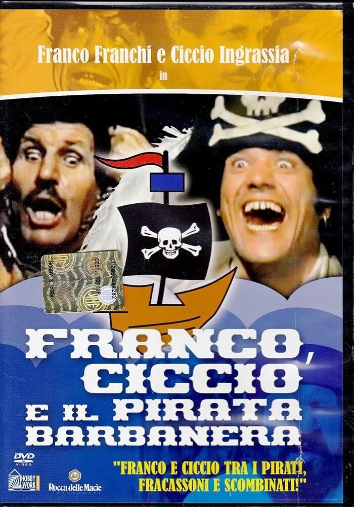 TeknoFilm - DVD – FRANCO, CICCIO E IL PIRATA BARBANERA di Mario Amendola (1969) - HOBBY & WORK