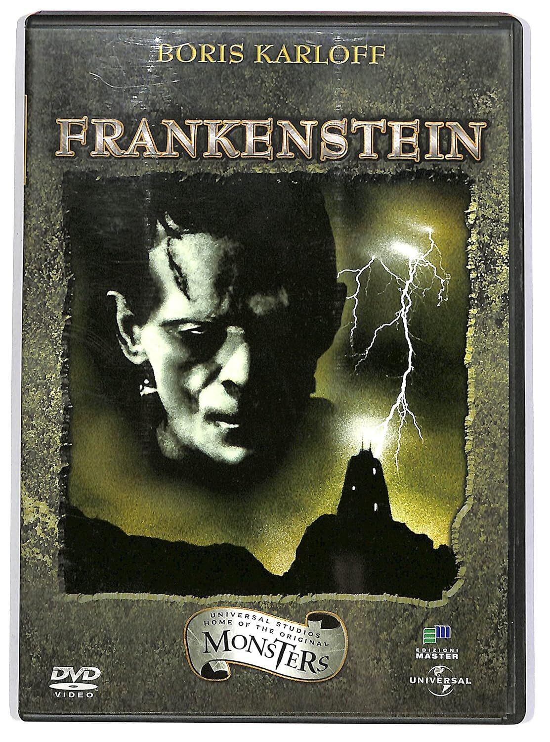 TeknoFilm - DVD – FRANKENSTEIN di James Whale (1931) - EDIZIONI MASTER