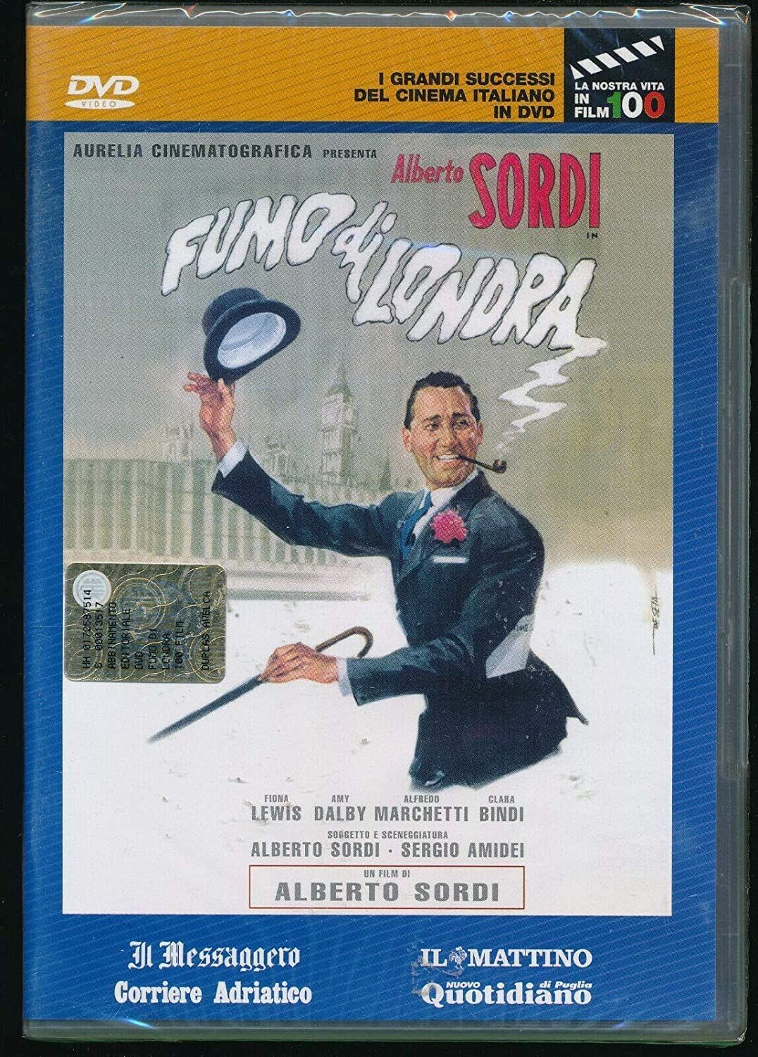 TeknoFilm - DVD – FUMO DI LONDRA di Alberto Sordi (1966) - IL MESSAGGERO