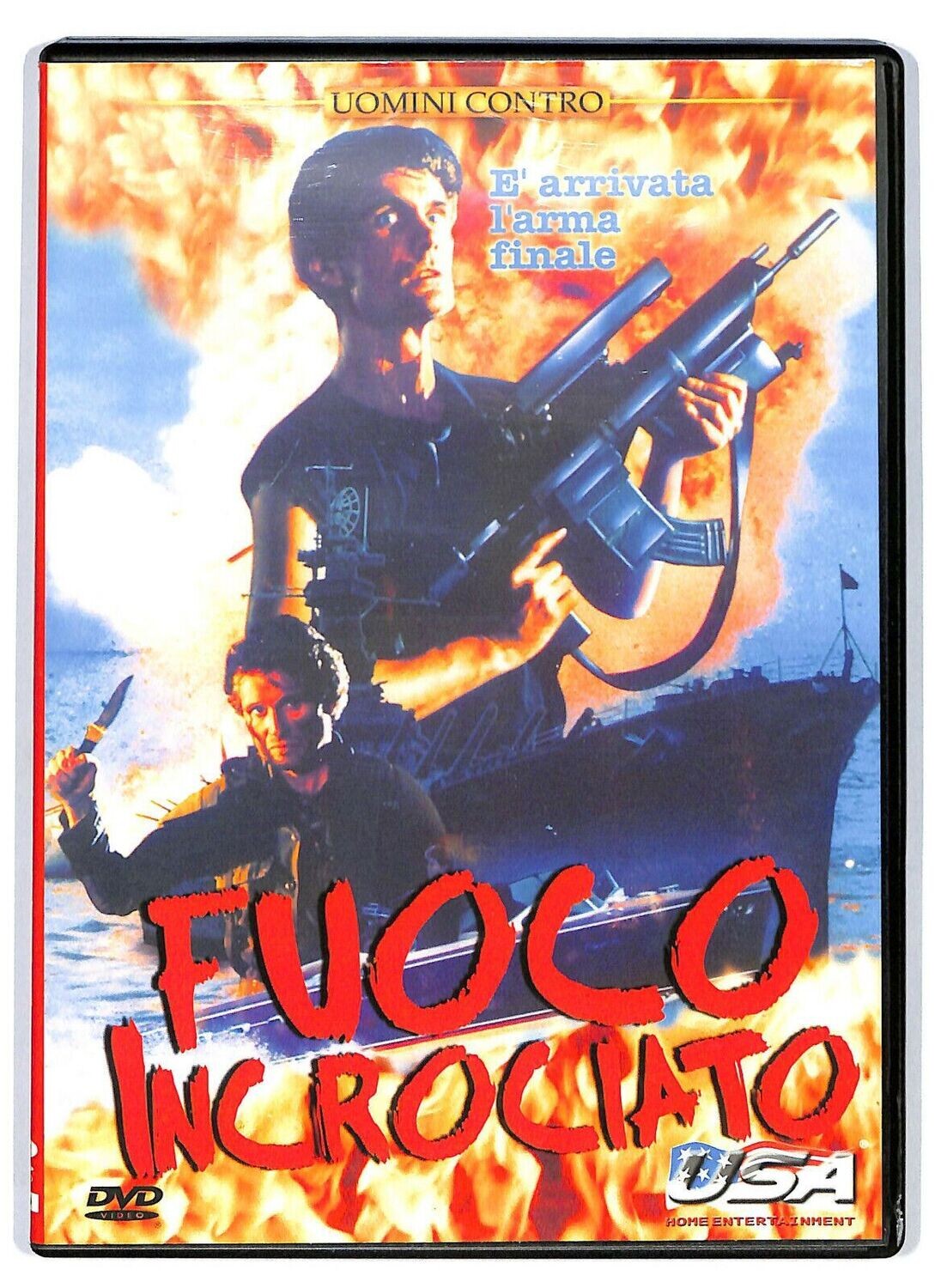 TeknoFilm - DVD – FUOCO INCROCIATO di David A. Prior (1989) - USA HOME ENTARTENMENT