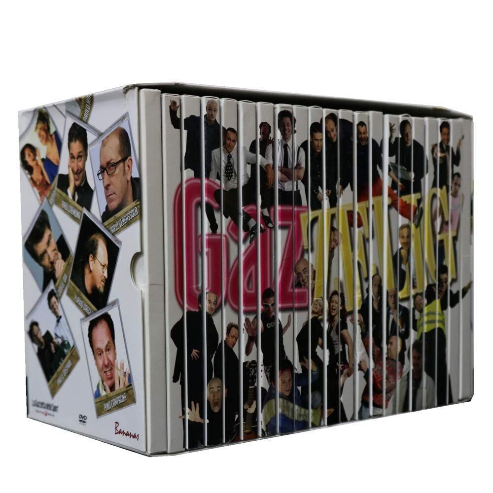 TeknoFilm - 21 DVD – GAZZELIG - I COMICI DALLA A ALLO ZELIG (2009) - GAZZETTA DELLO SPORT