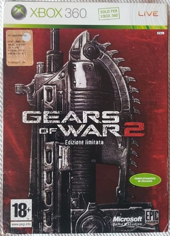 TeknoFilm - Videogames X-Box 360 (Limited Edition 2 Disc) – GEARS OF WAR 2 (2008) - EPIC