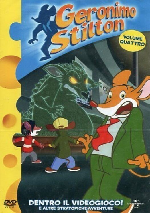 TeknoFilm - DVD - GERONIMO STILTON Vol. 04 - DENTRO IL VIDEOGIOCO (2009) - UNIVERSAL