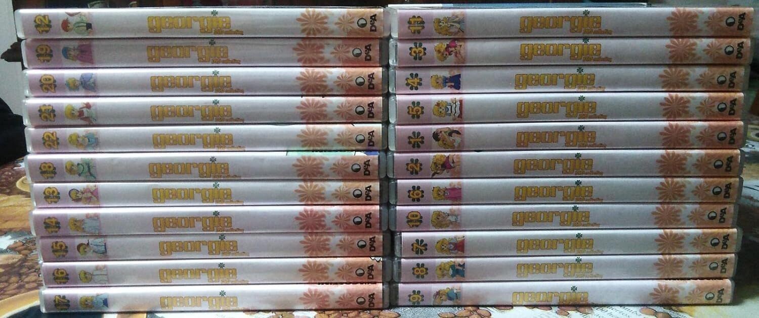 TeknoFilm - Serie completa 22 DVD (45 Ep.) – GEORGIE (REDI JOJI) di Shigetsuga Yoshida e Kyosuke Mikuriya (1983) - DE AGOSTINI