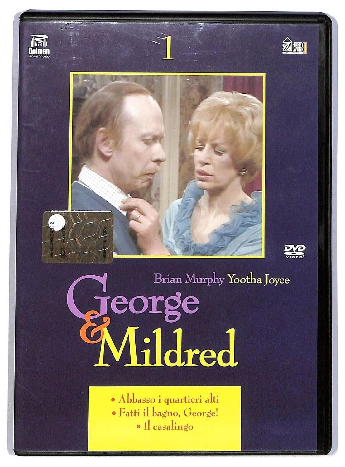 TeknoFilm - DVD – GEORGE & MILDRED Vol. 01 (3 Episodi) di A.A.V.V. (1976) - HOBBY & WORK