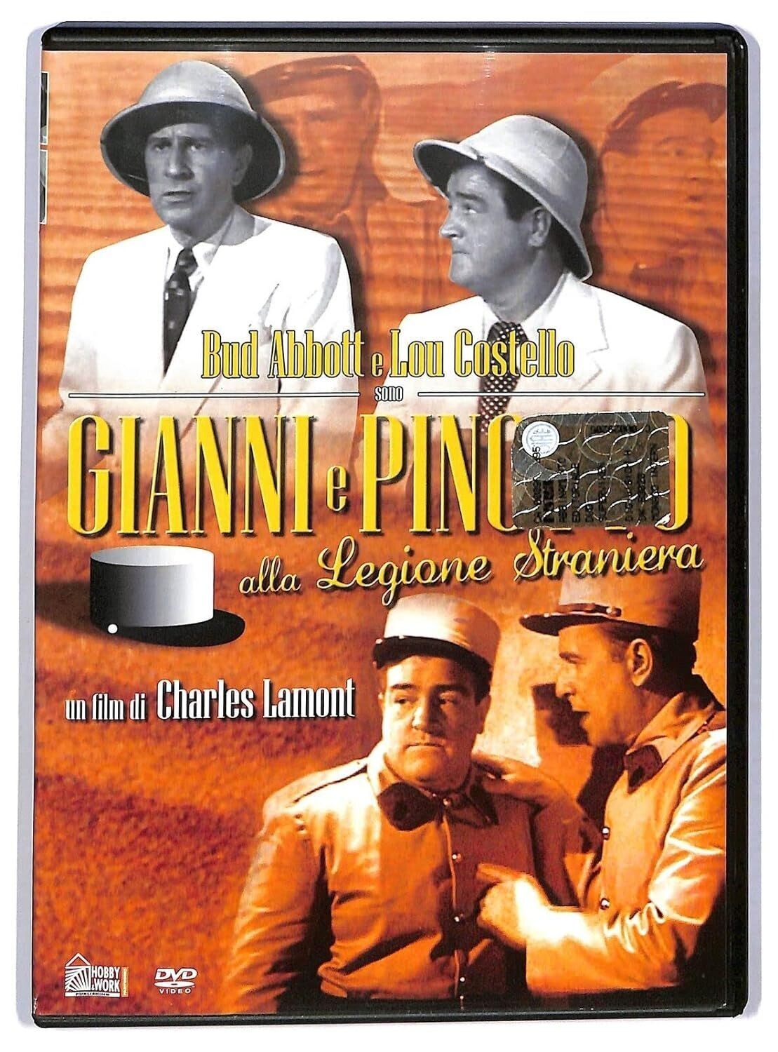 TeknoFilm - DVD – GIANNI E PINOTTO ALLA LEGIONE STRANIERA di Charles Lamont (1950) - HOBBY & WORK