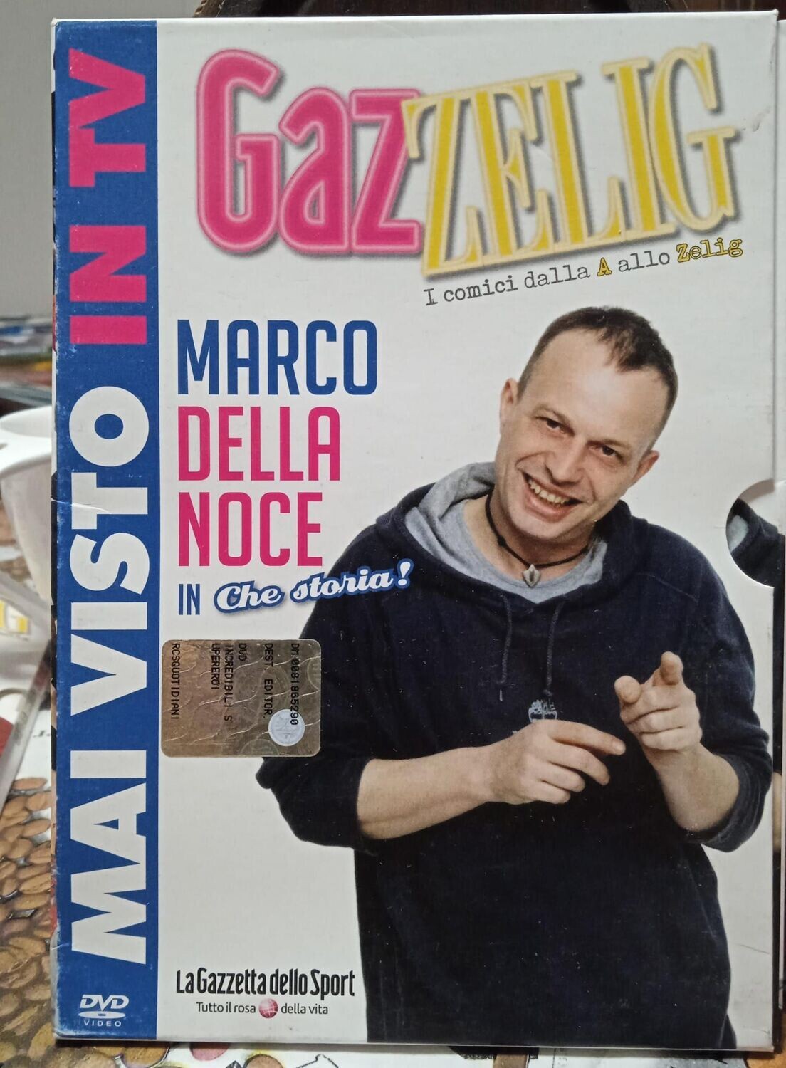 TeknoFilm - DVD – GAZZELIG - MARCO DELLA NOCE in CHE STORIA (2009) - GAZZETTA DELLO SPORT