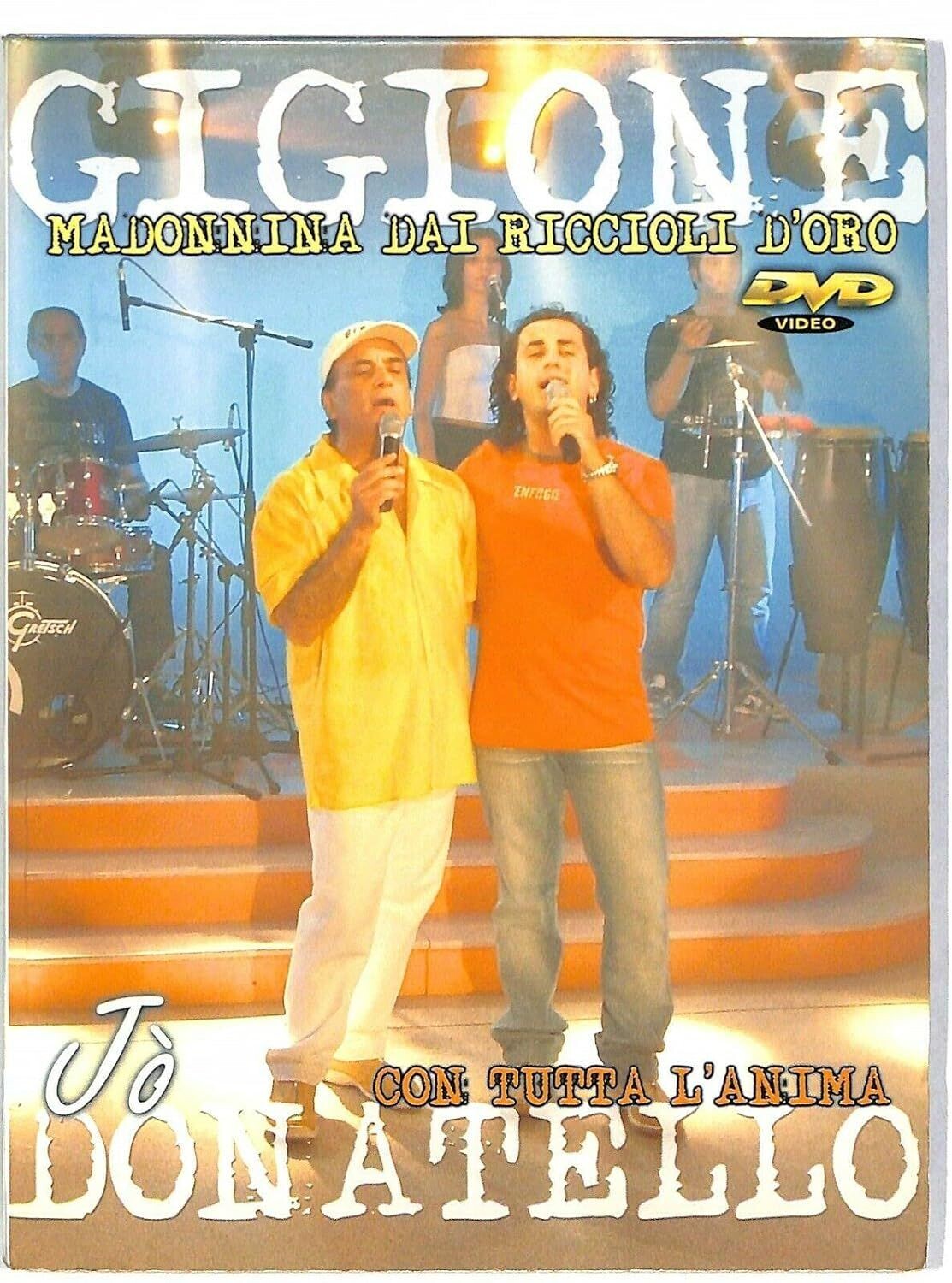 TeknoFilm - DVD - GIGIONE E JO' DONATELLO - MADONNINA DAI RICCIOLI D'ORO (2004) - REAL MUSIC