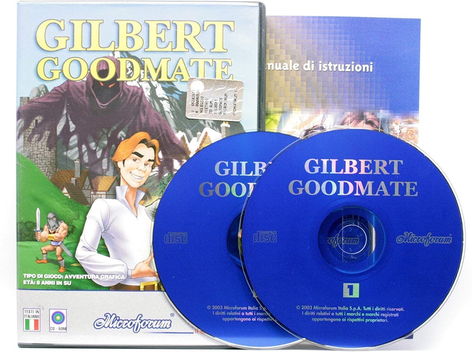 TeknoFilm -2 CDRom Videogames PC [Ita] – GILBERT GOODMATE (2003) - MICROFORUM
