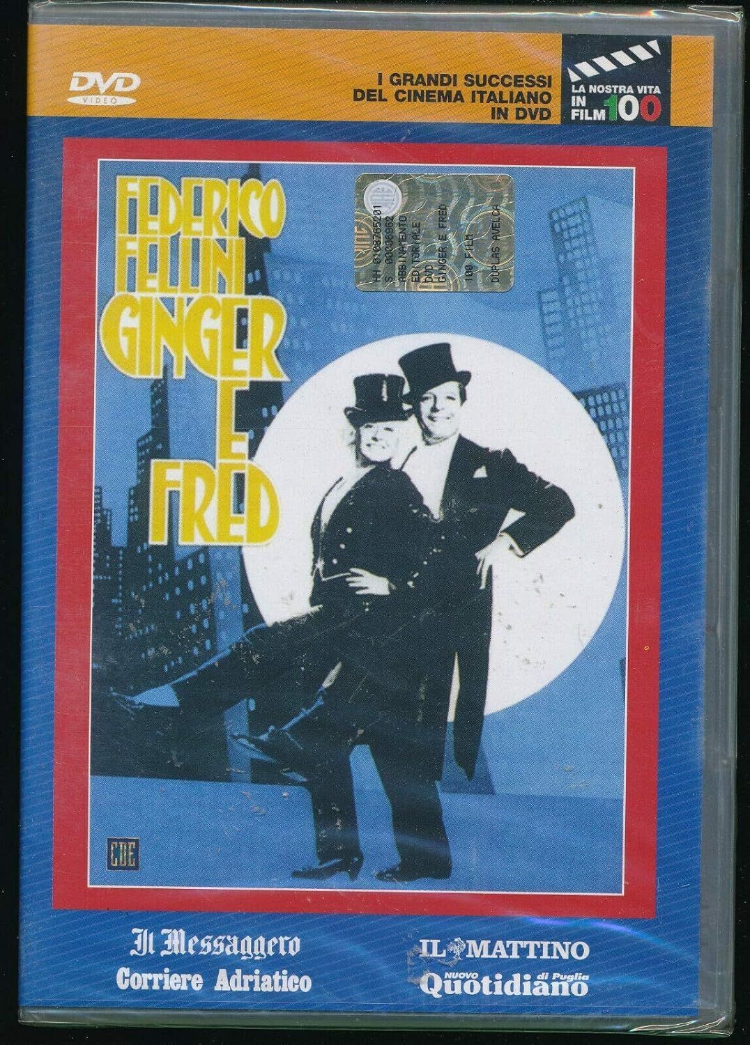 TeknoFilm - DVD – GINGER E FRED di Federico Fellini (1985) - IL MESSAGGERO