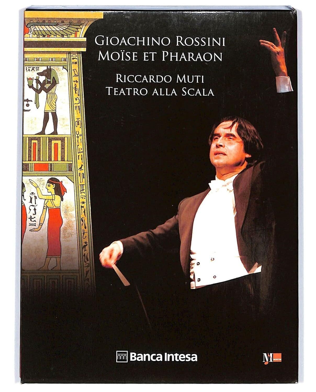TeknoFilm - DVD – Gioacchino Rossini - MOISE ET PHARAON (Riccardo Muti al Teatro della Scala di Milano) di Luca Ronconi (2004) - BANCA INTESA