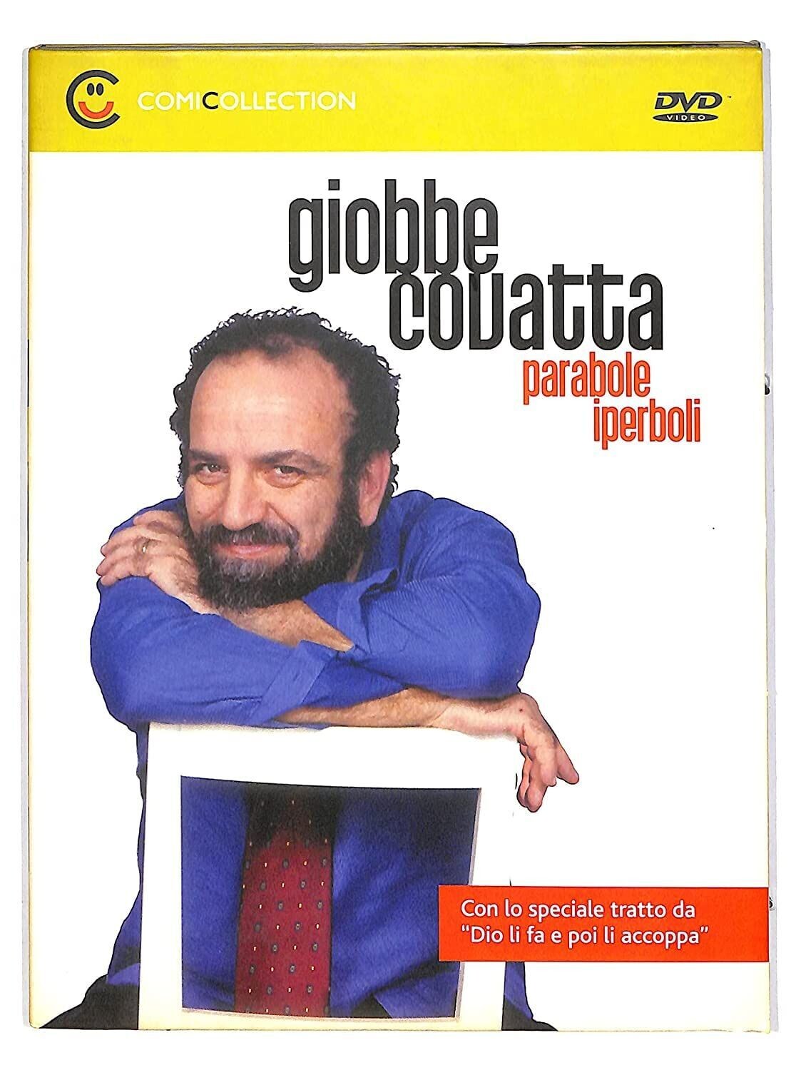 TeknoFilm - DVD – Giobbe Covatta: PARABOLE IPERBOLI (Teatro Petrella di Longiano) di Massimo Martelli (1992) - GAZZETTA DELLO SPORT