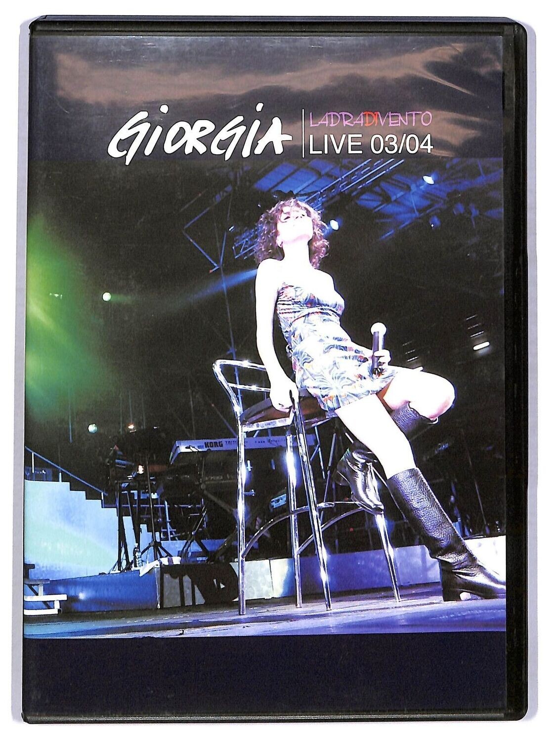 TeknoFilm - DVD – GIORGIA - LADRA DI VENTO - LIVE 2003/2004 di Nicolangelo Gelomini - BMG