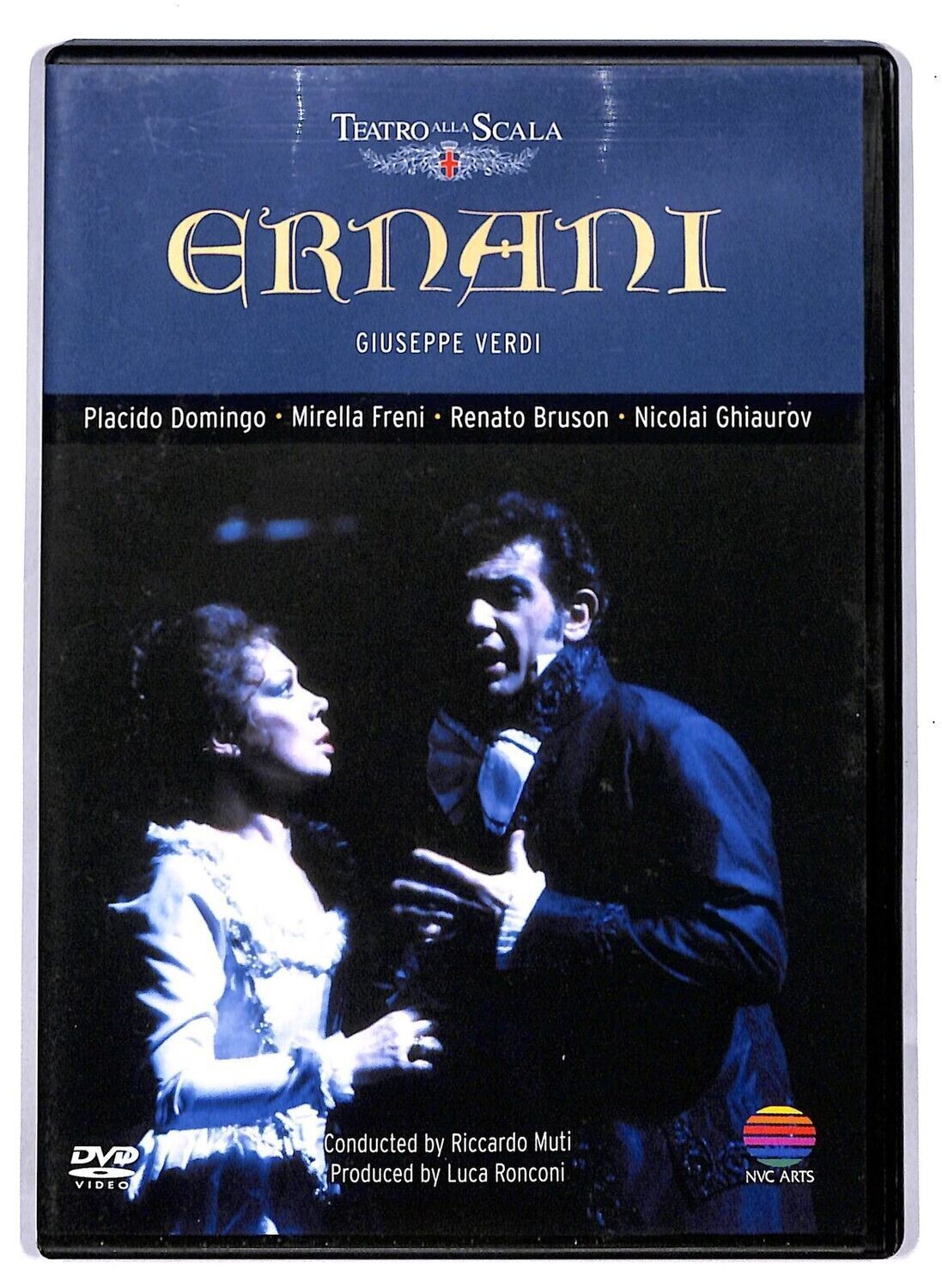 TeknoFilm – DVD (NTSC) – Giuseppe Verdi: ERNANI Teatro della Scala di Milano di di Prebel Motell (1982) - NYC ARTS