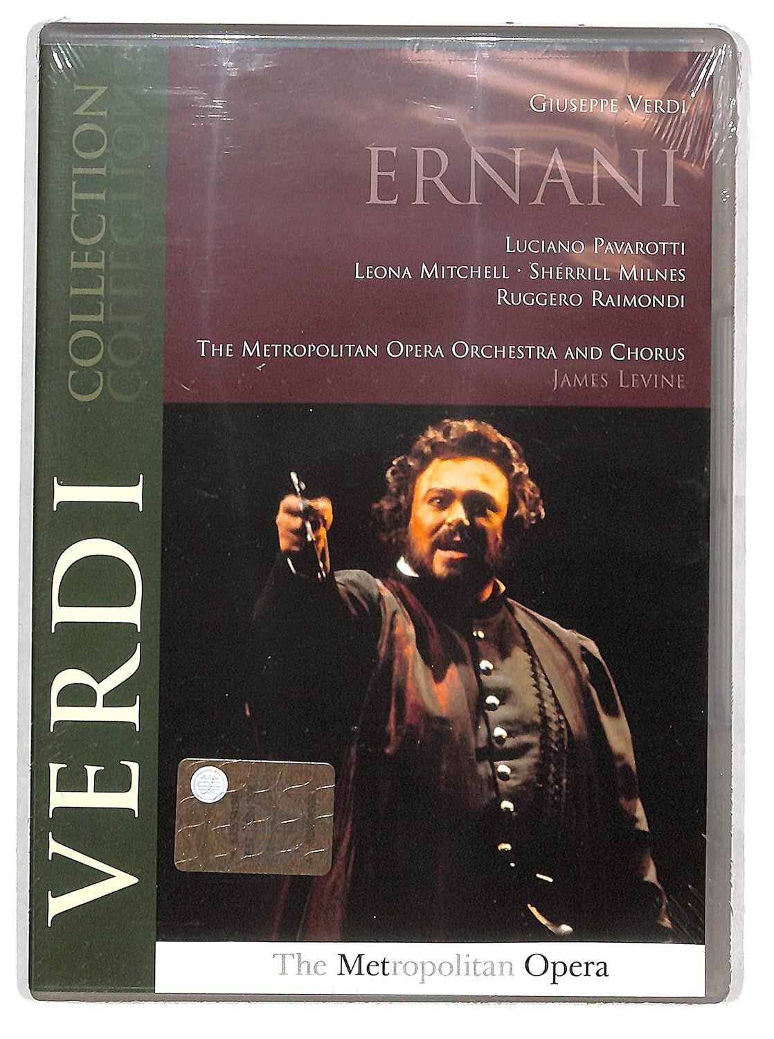 TeknoFilm – DVD – Giuseppe Verdi: ERNANI The Metropolitan Opera chorus and orchestra di Kirk Browning  (1983) - MONDADORI
